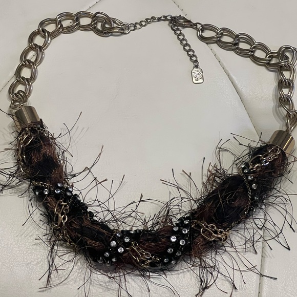 Leopard Print Necklace - Picture 1 of 3
